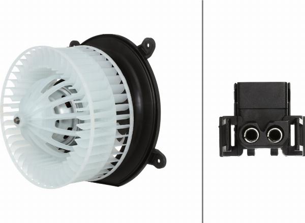 HELLA 8EW 366 400-771 - Ventilator kabine/unutrasnjeg prostora www.molydon.hr