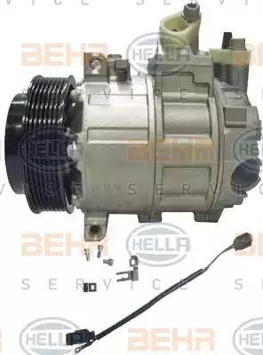 HELLA 8FK 351 322-921 - Kompresor, klima-Uređaj www.molydon.hr