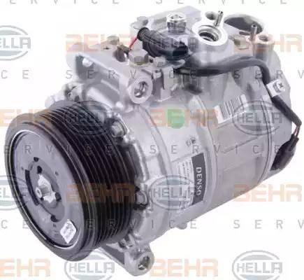 HELLA 8FK 351 322-411 - Kompresor, klima-Uređaj www.molydon.hr