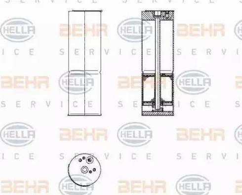 HELLA 8FT 351 196-581 - Susac, klima-Uređaj www.molydon.hr