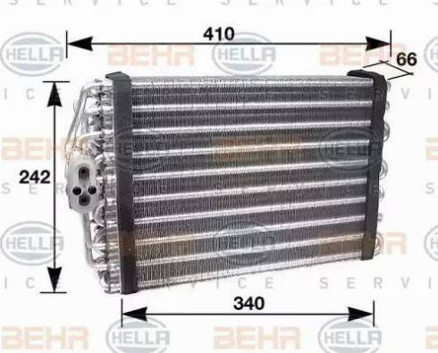 HELLA 8FV 351 210-331 - Isparivač, klima-Uređaj www.molydon.hr