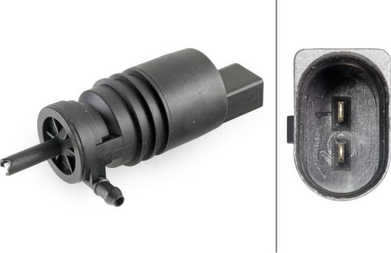 HELLA 8TW 006 848-041 - Pumpa za tekućinu za pranje, pranje vjetrobrana www.molydon.hr
