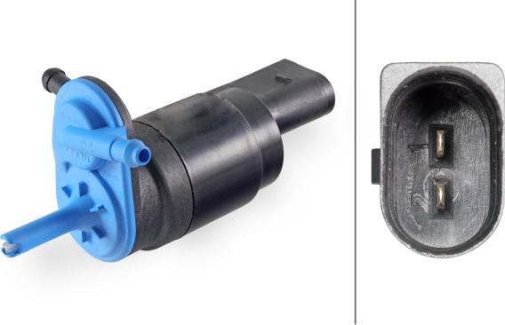 HELLA 8TW 006 847-021 - Pumpa za tekućinu za pranje, pranje vjetrobrana www.molydon.hr