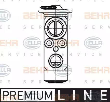 HELLA 8UW 351 239-401 - Ekspanzioni ventil, klima-Uređaj www.molydon.hr
