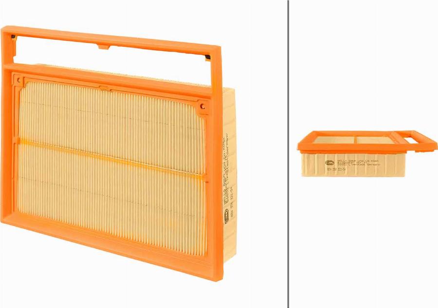 HELLA 8ZA 358 321-541 - Filter za zrak www.molydon.hr