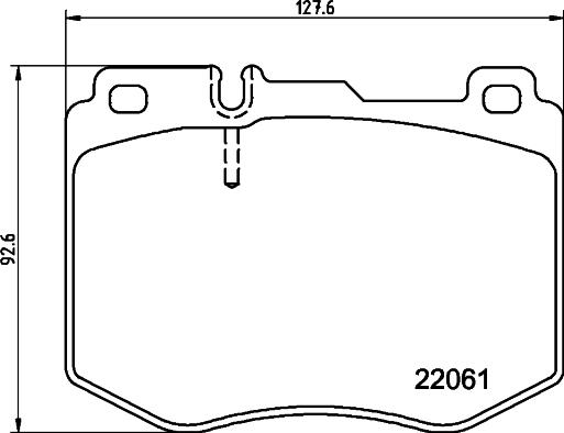 HELLA PAGID 8DB 355 037-971 - Komplet Pločica, disk-kočnica www.molydon.hr