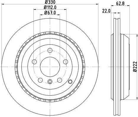 E.T.F. 19-4303 - Kočioni disk www.molydon.hr