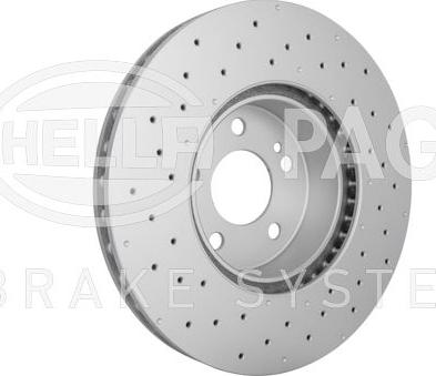 HELLA PAGID 8DD 355 134-421 - Kočioni disk www.molydon.hr