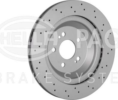HELLA PAGID 8DD 355 134-581 - Kočioni disk www.molydon.hr