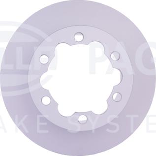 HELLA PAGID 8DD 355 129-411 - Kočioni disk www.molydon.hr