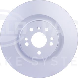 HELLA PAGID 8DD 355 128-591 - Kočioni disk www.molydon.hr