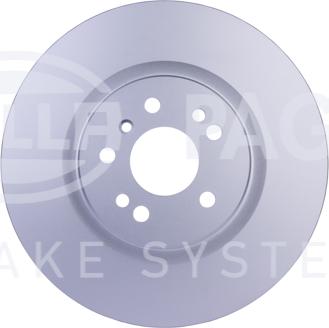 HELLA PAGID 8DD 355 128-581 - Kočioni disk www.molydon.hr
