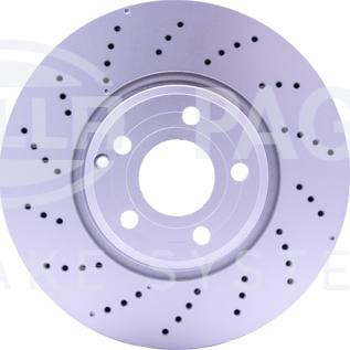 HELLA PAGID 8DD 355 122-911 - Kočioni disk www.molydon.hr