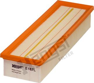 Hengst Filter E167L - Filter za zrak www.molydon.hr
