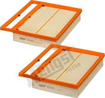 Hengst Filter E747L-2 - Filter za zrak www.molydon.hr