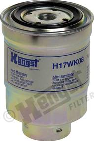 Hengst Filter H17WK08 - Filter za gorivo www.molydon.hr