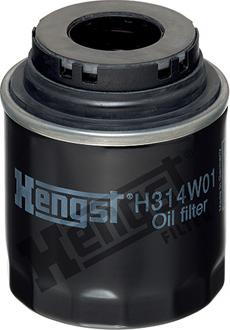 Hengst Filter H314W01 - Filter za ulje www.molydon.hr