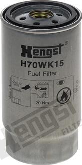 Hengst Filter H70WK15 - Filter za gorivo www.molydon.hr