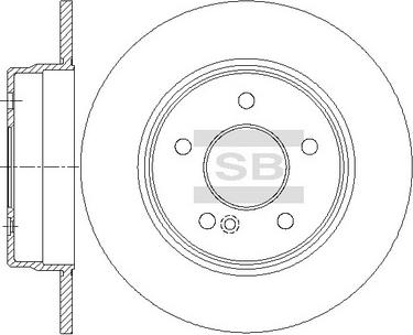 Hi-Q SD5441 - Kočioni disk www.molydon.hr