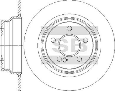 Hi-Q SD5424 - Kočioni disk www.molydon.hr