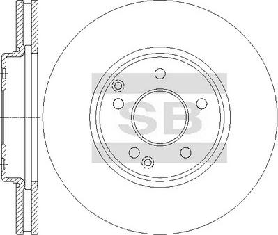 Hi-Q SD5537 - Kočioni disk www.molydon.hr