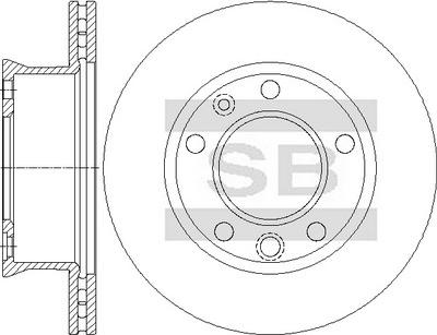 Hi-Q SD5715 - Kočioni disk www.molydon.hr
