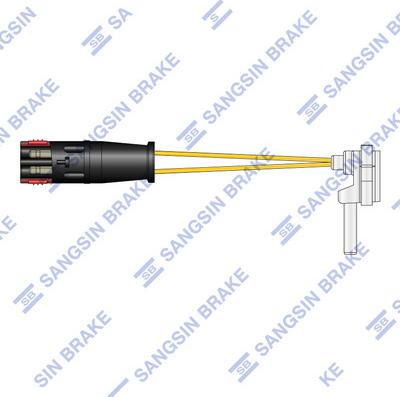 Hi-Q SWS2503 - Signalni kontakt, trosenje kočione plocice www.molydon.hr