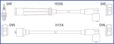 Hitachi 134366 - Set kablova za paljenje www.molydon.hr
