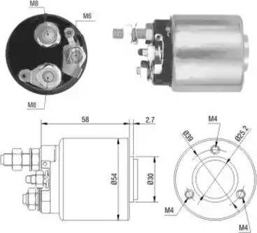 Hoffer 6646008 - Elektromagnetni Prekidač, starter www.molydon.hr