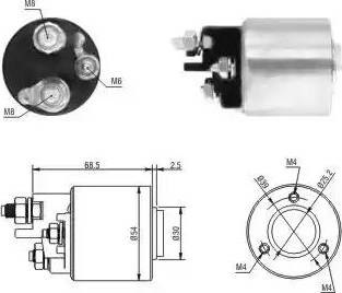 Hoffer 6646113 - Elektromagnetni Prekidač, starter www.molydon.hr
