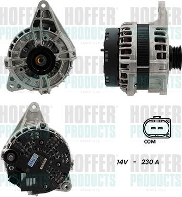 Hoffer H55101339G - Alternator www.molydon.hr