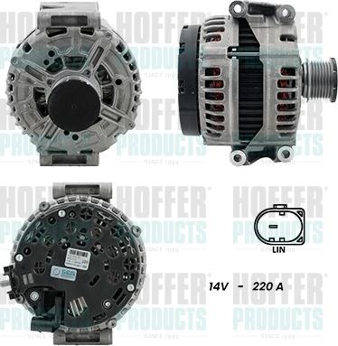 Hoffer H5510717G - Alternator www.molydon.hr