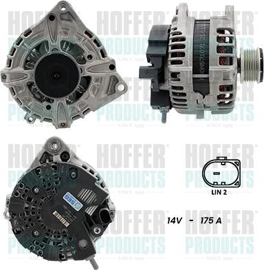 Hoffer H5510720G - Alternator www.molydon.hr