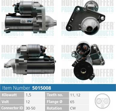 Hoffer H5040917 - Starter www.molydon.hr