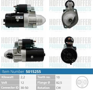 Hoffer H5015255 - Starter www.molydon.hr