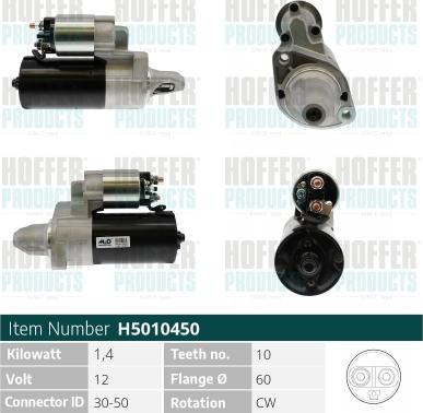 Hoffer H5010450 - Starter www.molydon.hr