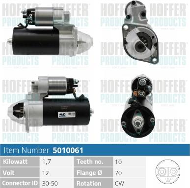 Hoffer H5010061 - Starter www.molydon.hr