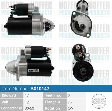 Hoffer H5010147 - Starter www.molydon.hr