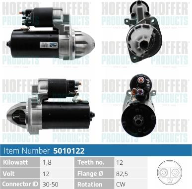 Hoffer H5010122 - Starter www.molydon.hr