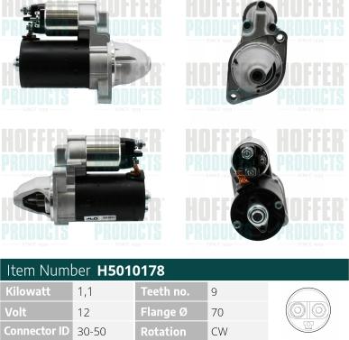 Hoffer H5010178G - Starter www.molydon.hr
