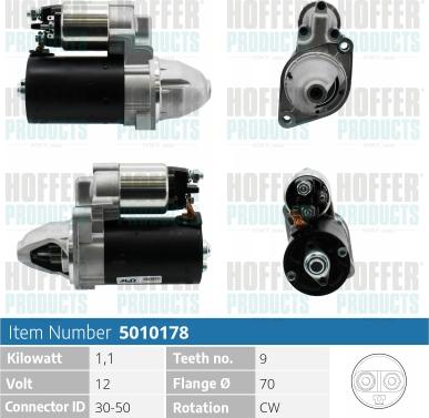 Hoffer H5010178 - Starter www.molydon.hr