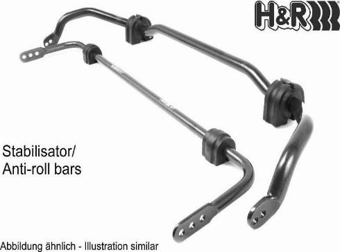 H&R 33497-1 - Stabilizator, trap www.molydon.hr