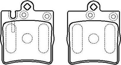 HSB Gold HP9534 - Komplet Pločica, disk-kočnica www.molydon.hr