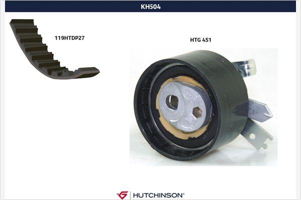 Hutchinson KH 504 - Komplet zupčastog remena www.molydon.hr
