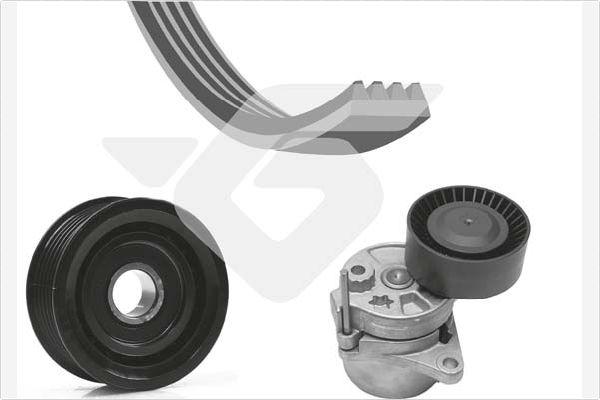 Hutchinson KHV 189 - Garnitura klinastog rebrastog remena www.molydon.hr