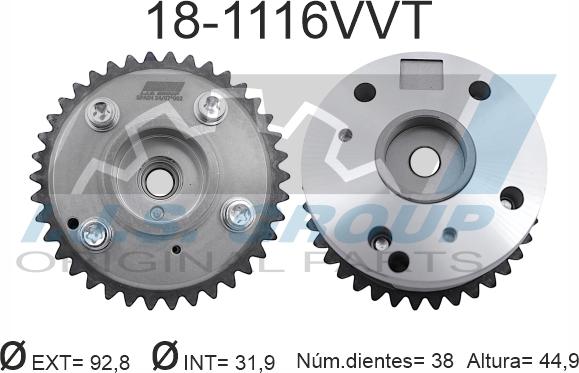 IJS GROUP 18-1116VVT - Podešavanje bregastog vratila www.molydon.hr