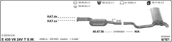 IMASAF 553000042 - Ispušni sistem www.molydon.hr