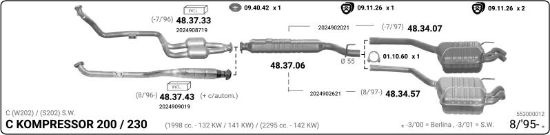 IMASAF 553000012 - Ispušni sistem www.molydon.hr