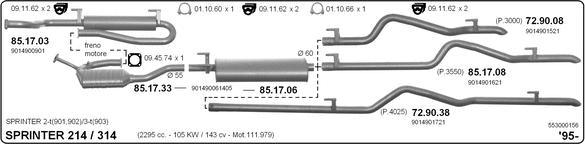 IMASAF 553000156 - Ispušni sistem www.molydon.hr
