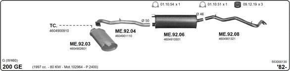 IMASAF 553000130 - Ispušni sistem www.molydon.hr